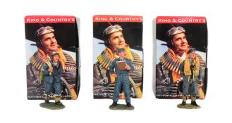 KING & COUNTRY - X3 BOXED MODEL SOLDIERS