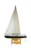 RADIO CONTROL BOAT - POND YACHT SAIL BOAT