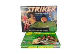 BOARD GAMES - X2 VINTAGE STRIKER FOOTBALL GAMES