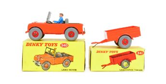 DIECAST - X2 VINTAGE DINKY TOYS DIECAST MODELS