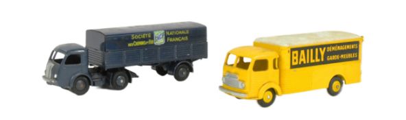 DIECAST - X2 VINTAGE FRENCH DINKY TOYS
