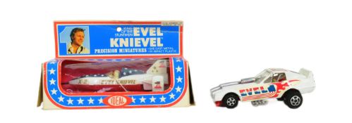 DIECAST - IDEAL TOYS EVEL KNIEVEL DIECAST MODELS