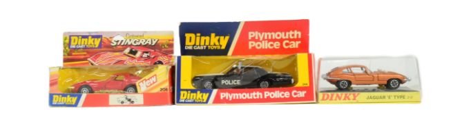 DIECAST - VINTAGE DINKY TOYS DIECAST MODEL CARS