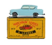 DIECAST - VINTAGE LESNEY MATCHBOX MODEL FORD ANGLIA