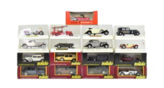 DIECAST - SOLIDO 1/43 SCALE DIECAST MODEL CARS