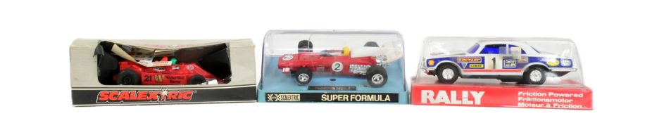 SCALEXTRIC & FRICTION MOTOR MODEL CARS