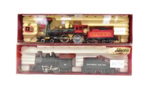 MODEL RAILWAY - X2 VINTAGE OO GAUGE RIVAROSSI TRAINSET LOCOMOTIVE