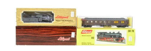 MODEL RAILWAY - LILIPUT HO LOCOMOTIVES