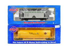 MODEL RAILWAY - TWO VINTAGE ATLAS RAILROAD DIECAST