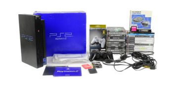 RETRO GAMING - SONY PLAYSTATION 2 WITH GAMES