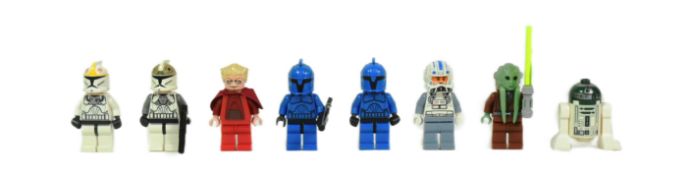 LEGO - STAR WARS - X8 MINIFIGURES