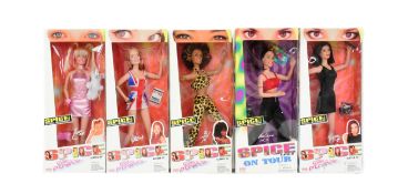 SPICE GIRLS - SET OF GALOOB 1997 SPICE GIRLS DOLLS / FIGURES