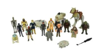 STAR WARS - COLLECTION OF VINTAGE ACTION FIGURES & PLAYSETS