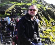 STAR WARS - RIAN JOHNSON - LAST JEDI DIRECTOR - SIGNED 8X10