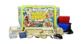 RETRO GAMING - COMMODORE AMIGA 1200 HOME COMPUTER