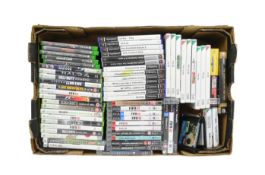 GAMING - LARGE COLLECTION OF ASSORTED GAMES CONSOLE GAMES