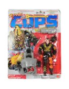 COPS 'N CROOKS - HASBRO - VINTAGE MOC CARDED ACTION FIGURE