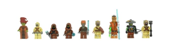 LEGO - STAR WARS - X9 MINIFIGURES