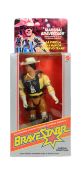 BRAVESTARR - MATTEL - VINTAGE BOXED ACTION FIGURE MARSHAL BRAVESTARR