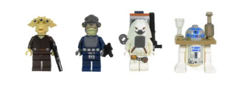 LEGO - STAR WARS - X4 MINIFIGURES