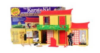 KARATE KID - VINTAGE ATTACK ALLEY & TRAINING CENTER PLAYSET