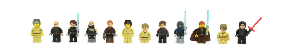 LEGO - STAR WARS - ANAKIN SKYWALKER MINIFIGURES