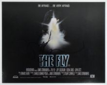 JEFF GOLDBLUM - THE FLY (1986) - SIGNED 8X10