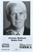 ESTATE OF JEREMY BULLOCH - BOBA FETT - SIGNED 8X10
