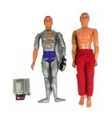 SIX MILLION DOLLAR MAN - X2 VINTAGE ACTION FIGURES