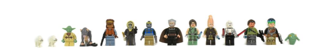 LEGO - STAR WARS - X13 MINIFIGURES
