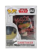 STAR WARS - KATY KARTWHEEL (CARETAKER) - SIGNED FUNKO POP VINYL