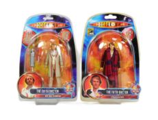 DOCTOR WHO - TWO FIFTH DOCTOR BBC ACTION FIGURES