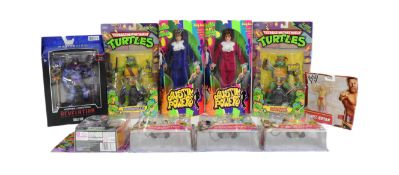 ACTION FIGURES - TMNT, GHOSTBUSTERS, MOTU AND OTHERS
