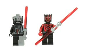 LEGO - STAR WARS - DARTH MAUL & DARTH VADER