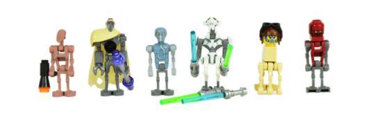 LEGO - STAR WARS - X6 MINIFIGURES