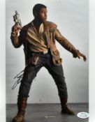 STAR WARS - JOHN BOYEGA - AUTOGRAPHED 8X10