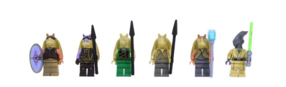LEGO - STAR WARS - X6 MINIFIGURES
