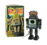 TINPLATE TOYS - VINTAGE JAPANESE TELEVISION SPACEMAN ROBOT