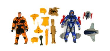 CENTURIONS - TWO VINTAGE ACTION FIGURES