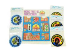 SIX MILLION DOLLAR MAN - STICKERS TATTOOS & PATCHES