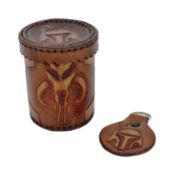 ESTATE OF JEREMY BULLOCH - STAR WARS - FAN ART LEATHER BOX