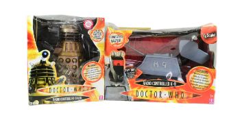 DOCTOR WHO - TWO VINTAGE RADIO CONTROLLED CHARACTERS