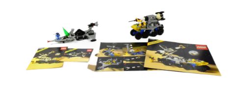 LEGO - LEGOLAND - GAMA V LASER CRAFT & MOBILE ROCKET TRANSPORT