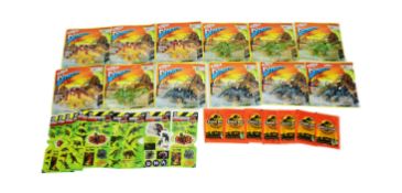 COLLECTION OF VINTAGE RACK PACK TOYS - DINOSAURS