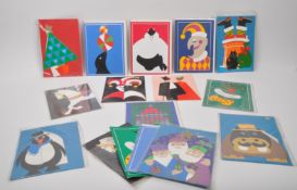 SIXTEEN PAUL ECKERSLEY GRAPHIC GREETINGS CARDS