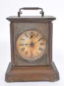 JUNGHANS - 19TH CENTURY METAL CARRIAGE CLOCK