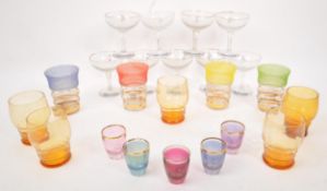 BABYCHAM - COLLECTION OF MID 20TH CENTURY DRINKING GLASSES