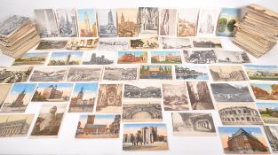 FOREIGN POSTCARD ACCUMULATION OF SEVEN HUNDRED
