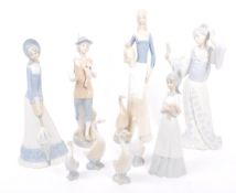 M REQUENAS - COLLECTION OF SPANISH PORCELAIN FIGURES