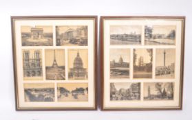 MONOCHROME LONDON & PARIS EARLY 20TH CENTURY POSTCARDS
